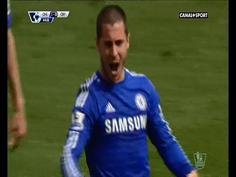 Eden Hazard Goal – Chelsea vs Crystal Palace 1-0 [2015/05/03] EPL