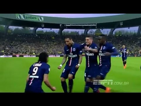 Nantes vs PSG 0-2 Tutti Goals & manifestazioni [2015/05/03] Ligue 1