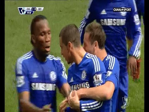 Eden Hazard Goal – Chelsea vs Crystal Palace 1-0 [2015/05/03] EPL