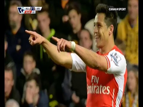 Alexis Sanchez Goal – Hull City-Arsenal 0-3 [2015/05/04} EPL