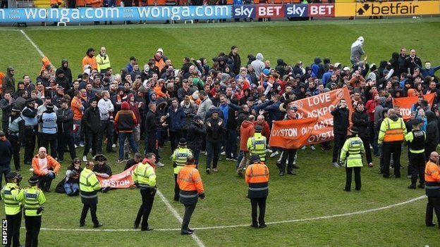 Nessuna riproduzione dopo Blackpool congedo