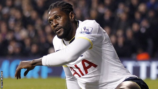 Adebayor rivela questioni su Facebook