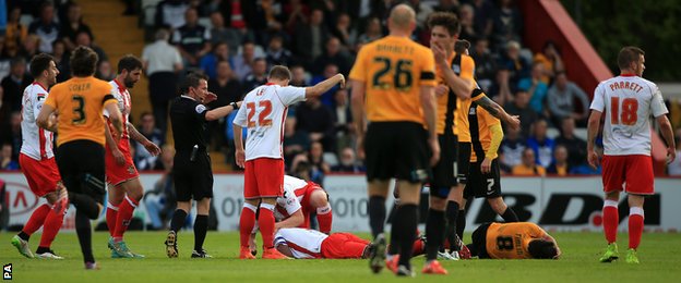 Bira Dembele and Michael Timlin