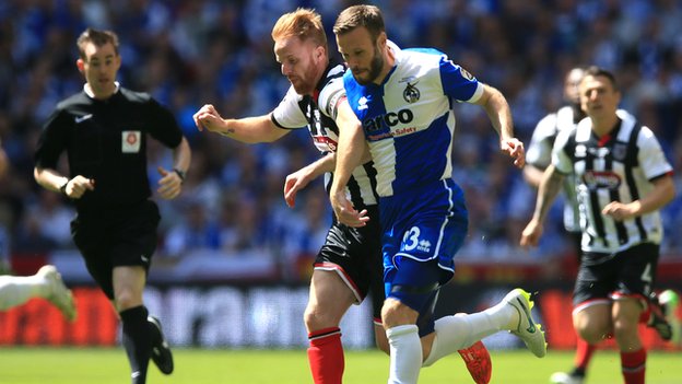 Bristol Rovers Grimsby 1-1 (5-3 dcr)