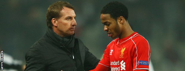 Brendan Rodgers and Raheem Sterling