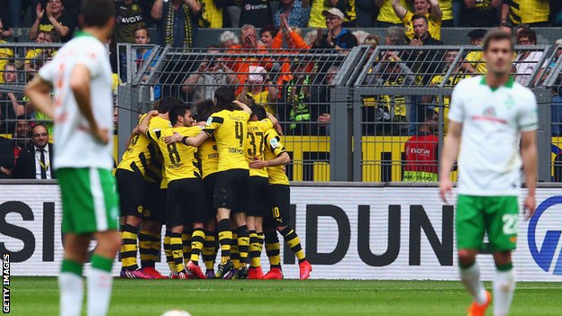 Borussia Dortmund contro l’SV Werder Bremen