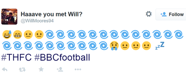 Tottenham's season in emojis