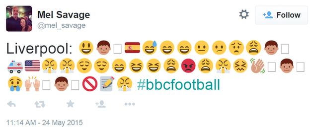 Liverpool's season in emojis