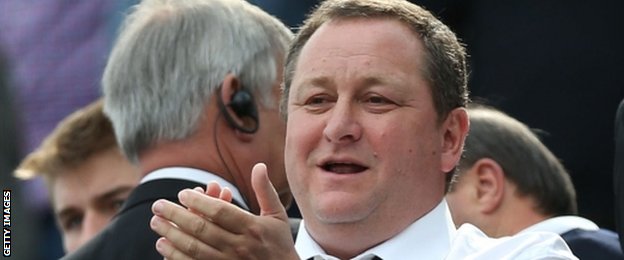 Newcastle owner Mike Ashley