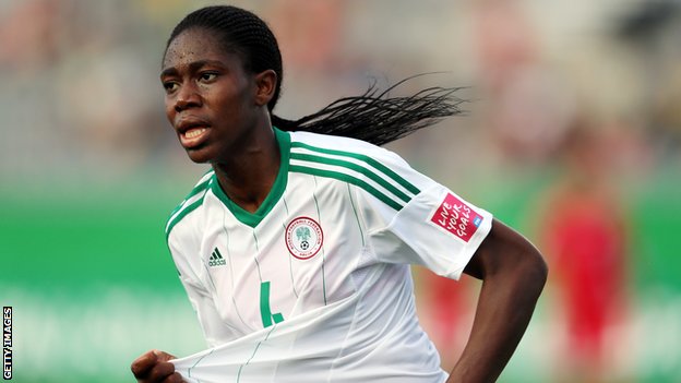 Donne Oshoala vince il premio BBC