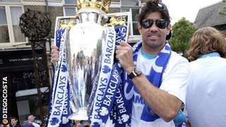 Chelsea forward Diego Costa