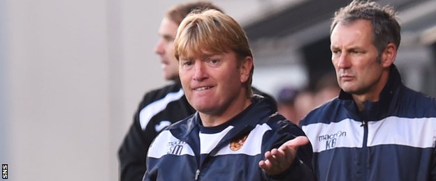 Stuart McCall in charge at Motherwell