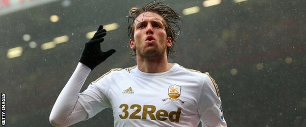 Swansea forward Michu