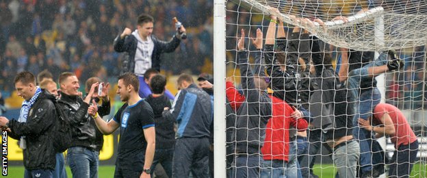 Dnipro Dnipropetrovsk fans