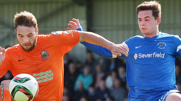 Leaders Linfield five points clear