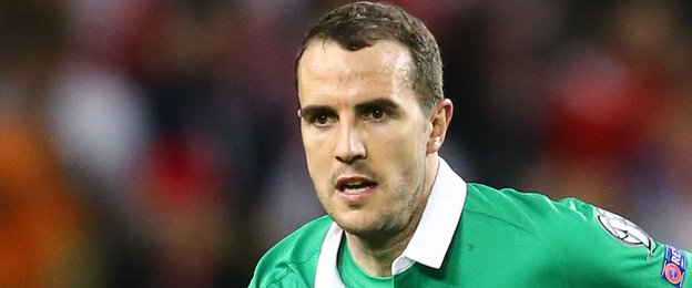 John O'Shea is skipper of the Republic of Ireland side