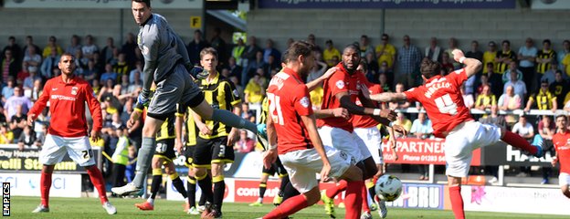 Coventry City's second goal