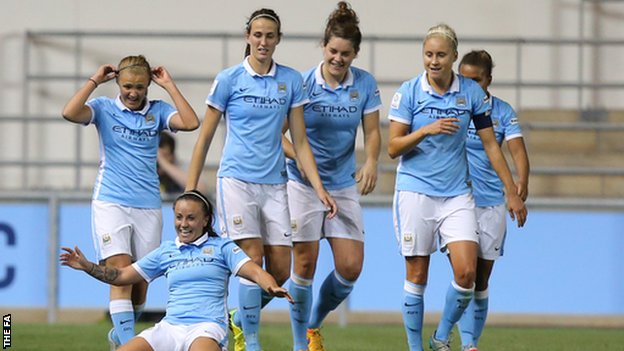 Man City Women like 'national side'