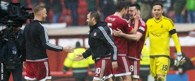 Aberdeen top the table after six wins on the trot