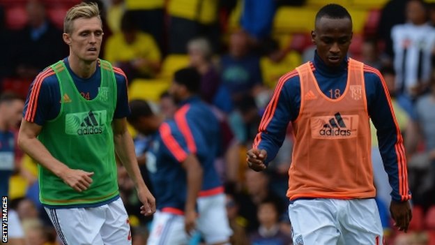 Berahino 'banter takes away tension'