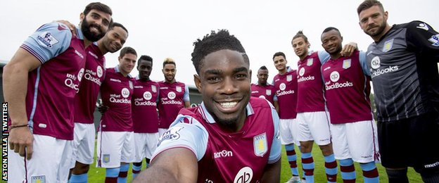 Aston Villa players