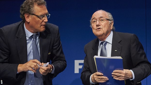 Valcke 'sought pay-off from Fifa'