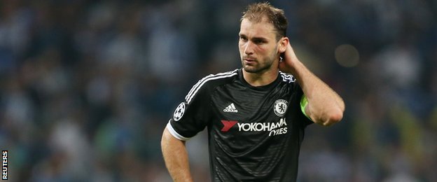 Chelsea defender Branislav Ivanovic