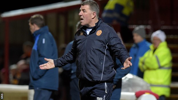 Motherwell 'off the pace' in victory