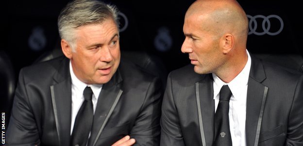 Ancelotti and Zidane