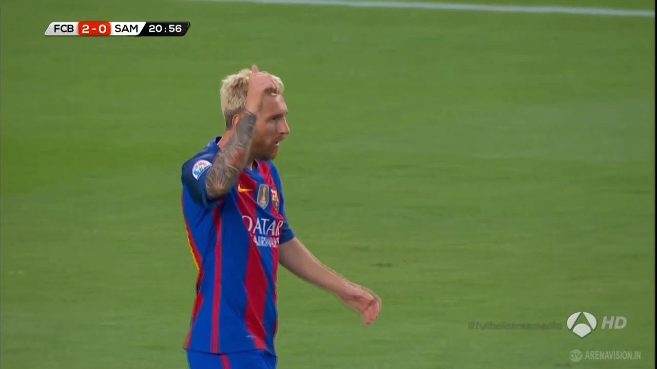 Barcellona vs Sampdoria 2-0 ● Lionel Messi goal Barcellona vs Sampdoria 2-0