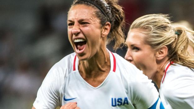 Le donne americane arrivano in alto gruppo di quarti di finale olimpici