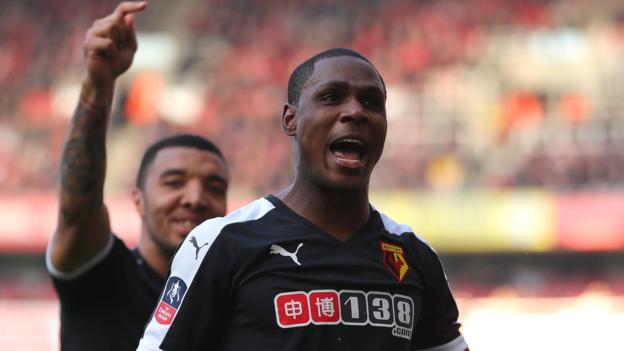 Odion Ighalo: Watford attaccante firma nuovo contratto di cinque anni con il lato Premier League