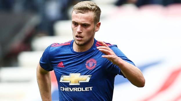 James Wilson: Derby e Fulham appassionato attaccante del Manchester United