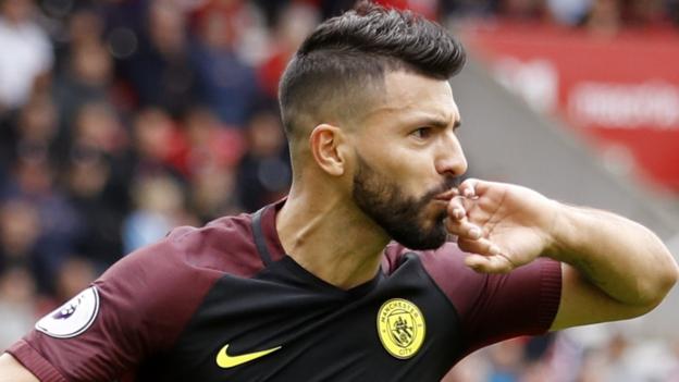 Aguero e Nolito aiuto Man City mantenere inizio vincente