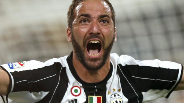 Higuain come Juventus stelle inizia con profitto