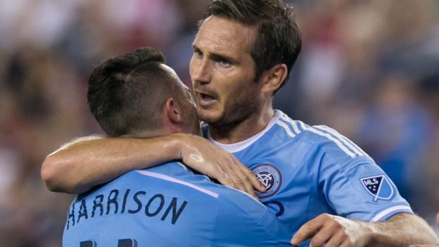 di Frank Lampard New York City FC ha battuto di Steven Gerrard LA Galaxy 1-0