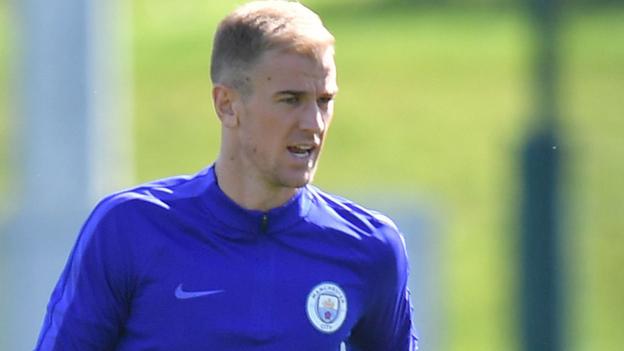 Hart del Manchester City per giocare la prima partita della stagione