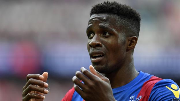 Wilfried Zaha: Crystal Palace presidente Steve Parish blocchi trasferimento Tottenham