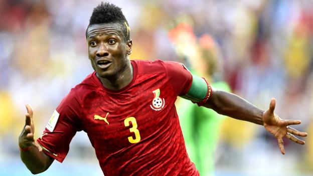 Ghana Gyan capitano pronto ad unirsi lettura in prestito