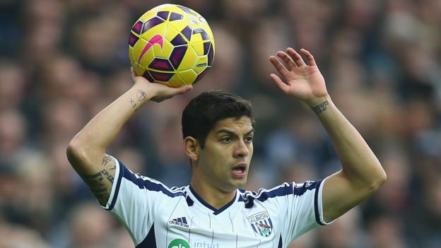 Cristian Gamboa: Celtic vicino alla firma West Brom terzino destro