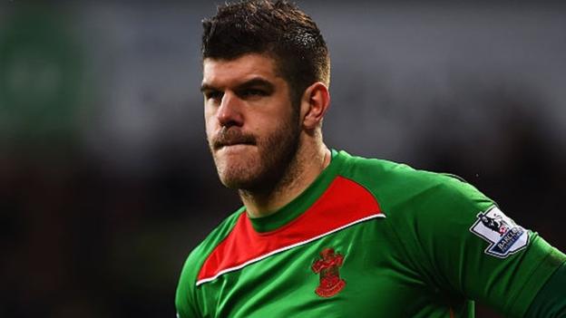 Fraser Forster: ferito Southampton custode Inghilterra Rosa