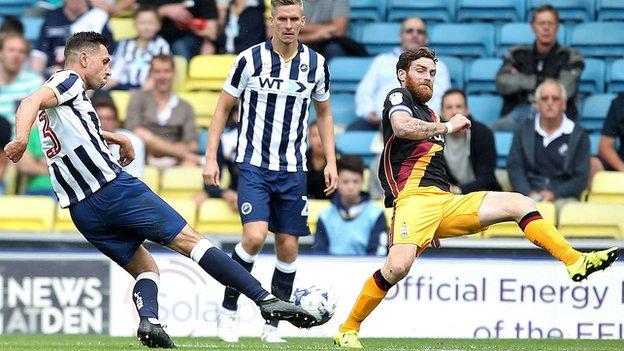 Millwall provenire da dietro per disegnare Bradford